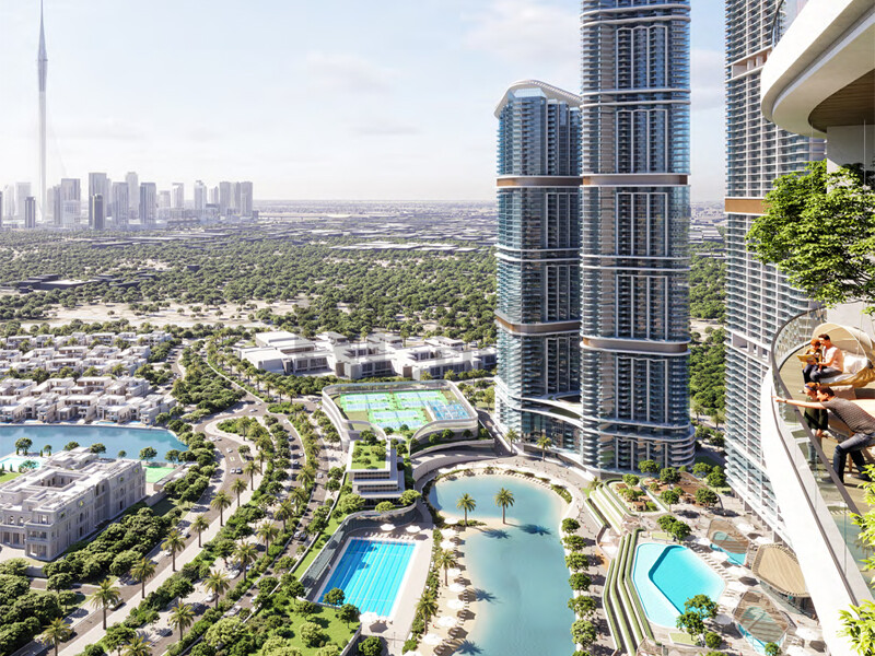 Property for Sale in  - 310 Riverside Crescent,Sobha Hartland,MBR City, Dubai - Waterfront View | 5 Years Golden VISA | Luxury Aaprtment